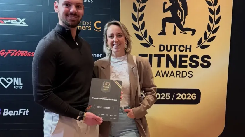 Premium Fitness Boutique voor 2e jaar op rij de Dutch Fitness Award gewonnen