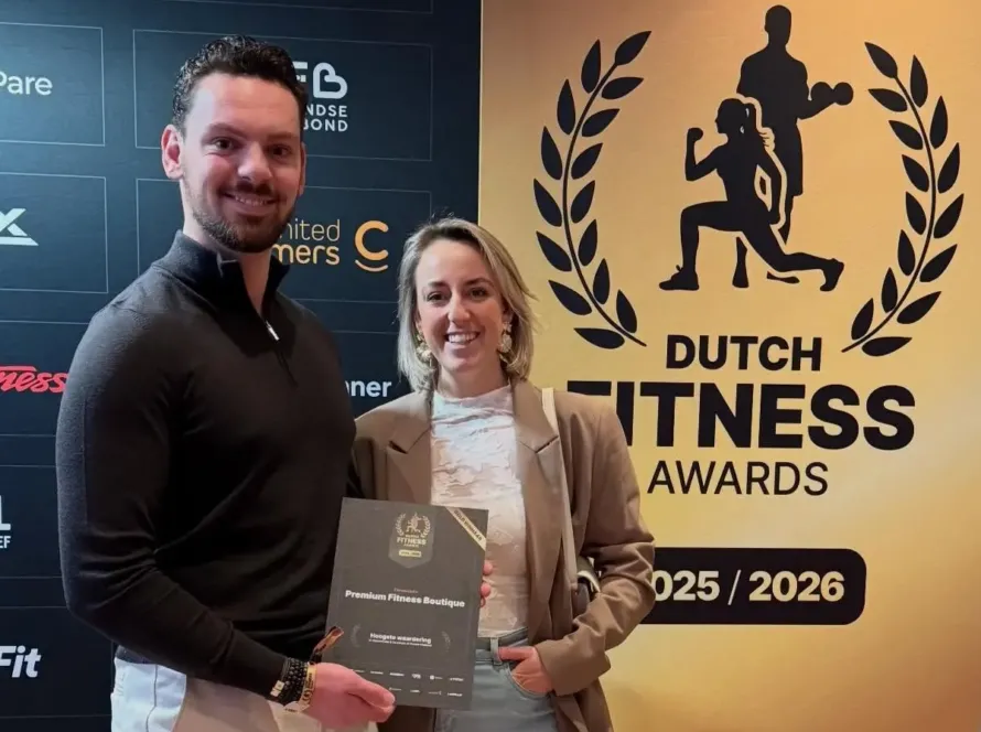 Premium Fitness Boutique voor 2e jaar op rij de Dutch Fitness Award gewonnen
